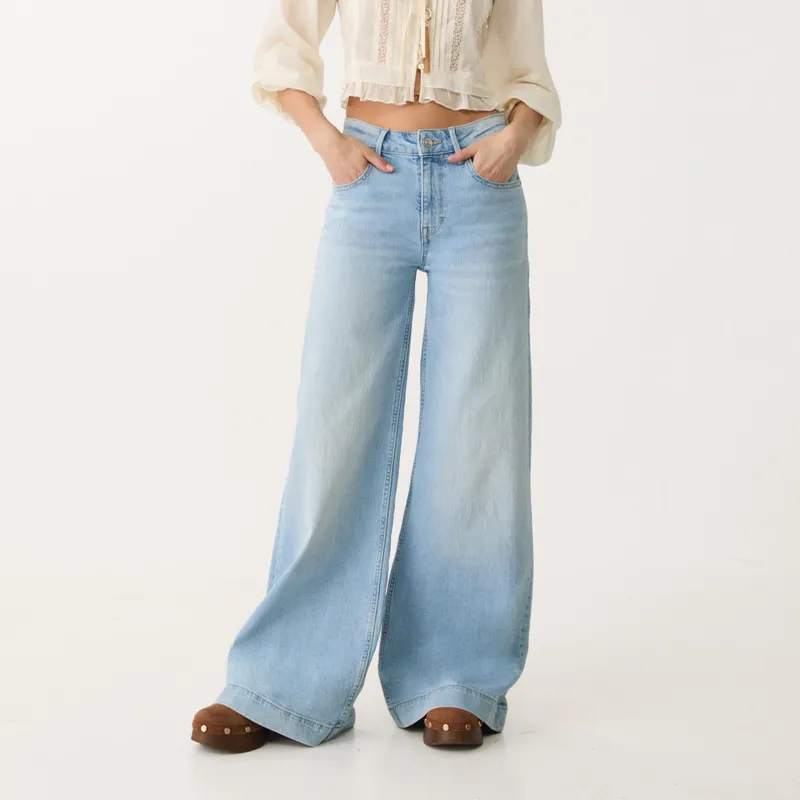 Jeans Wide Flare D71