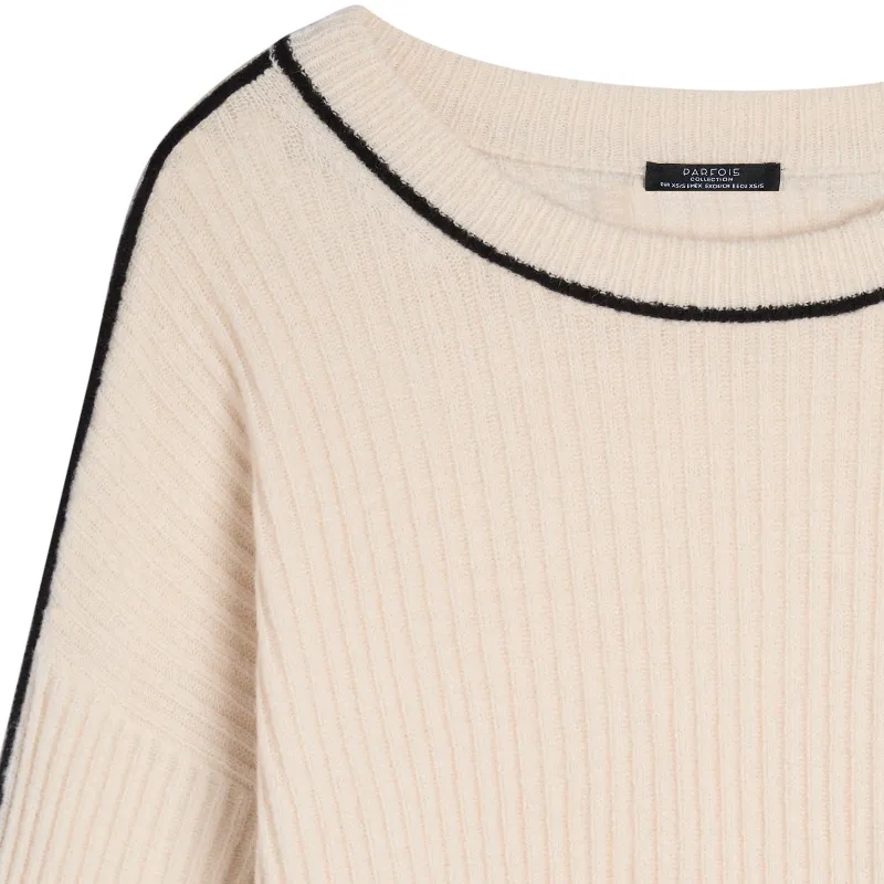 Jersey Cuello Perkins Detalle Contraste