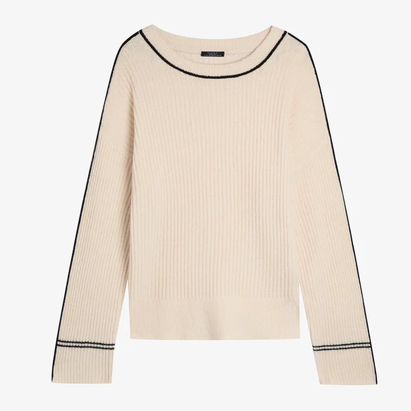 Jersey Cuello Perkins Detalle Contraste