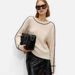 Jersey Cuello Perkins Detalle Contraste