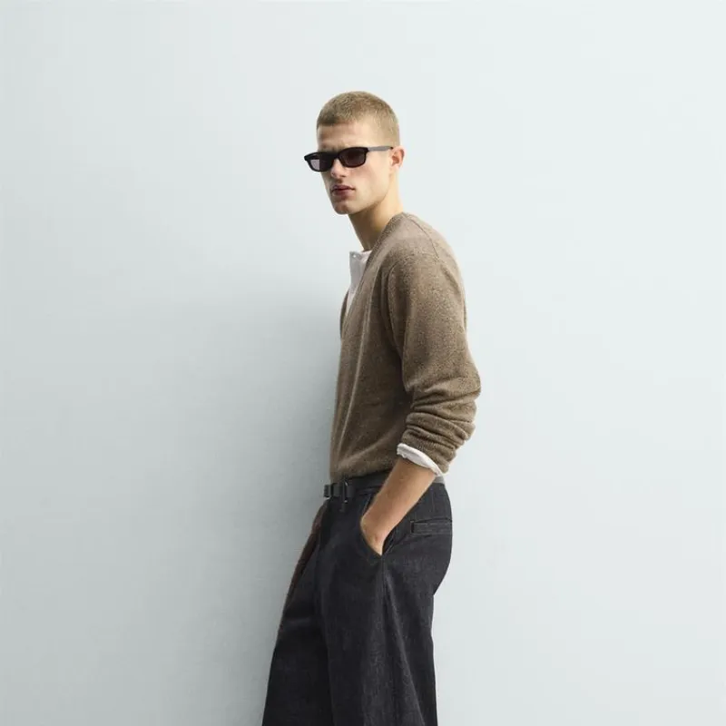 Jersey lana botonato