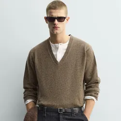 Jersey lana botonato