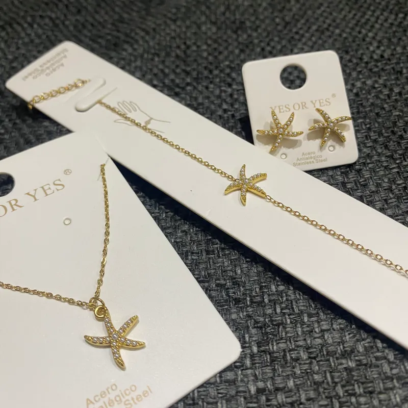 Juego de Manilla, aretes y cadena