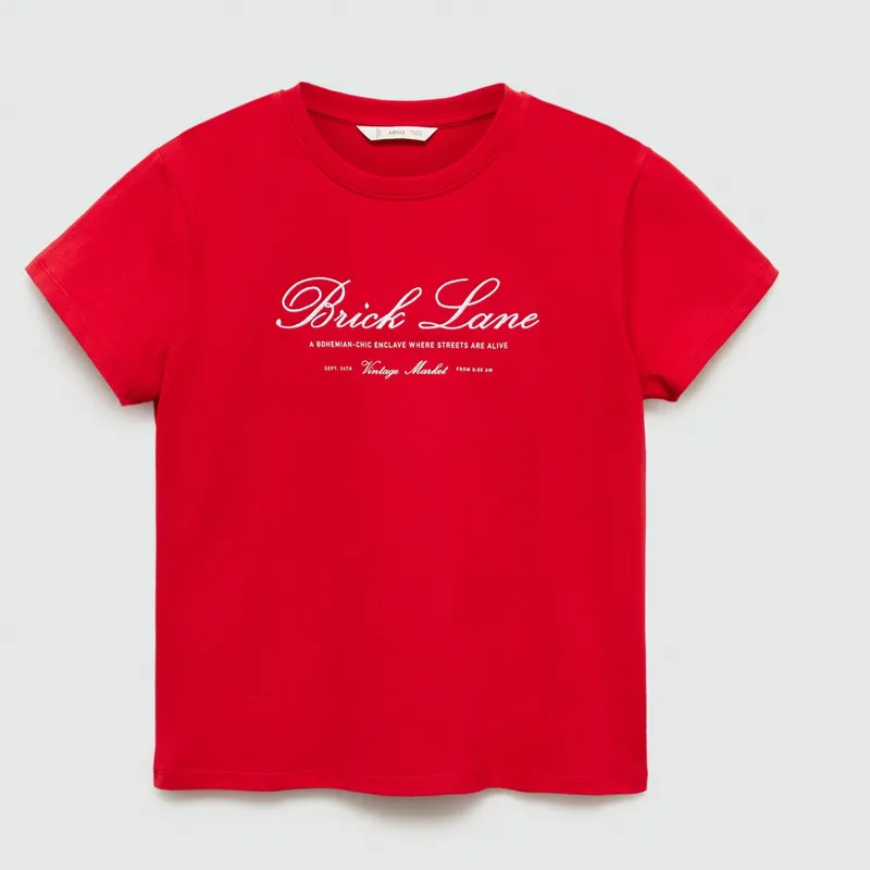 Camiseta Básica Letras