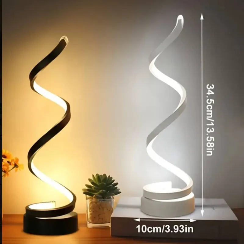 Lámpara de Mesa Espiral