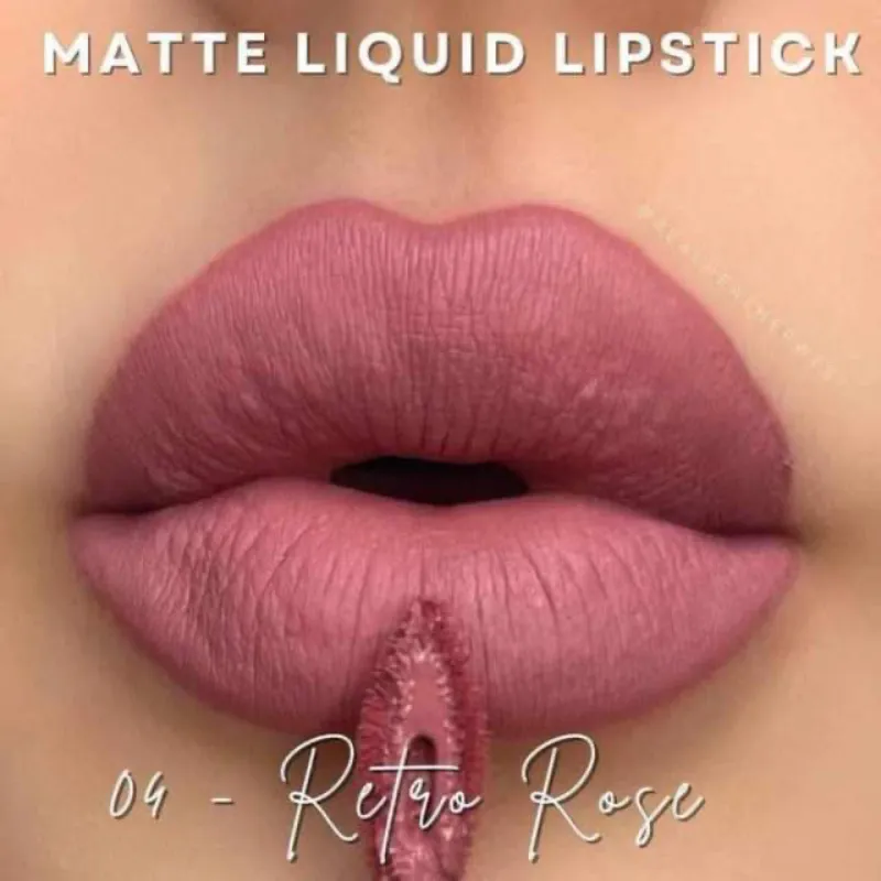 Lip Matte Retro Rose 04