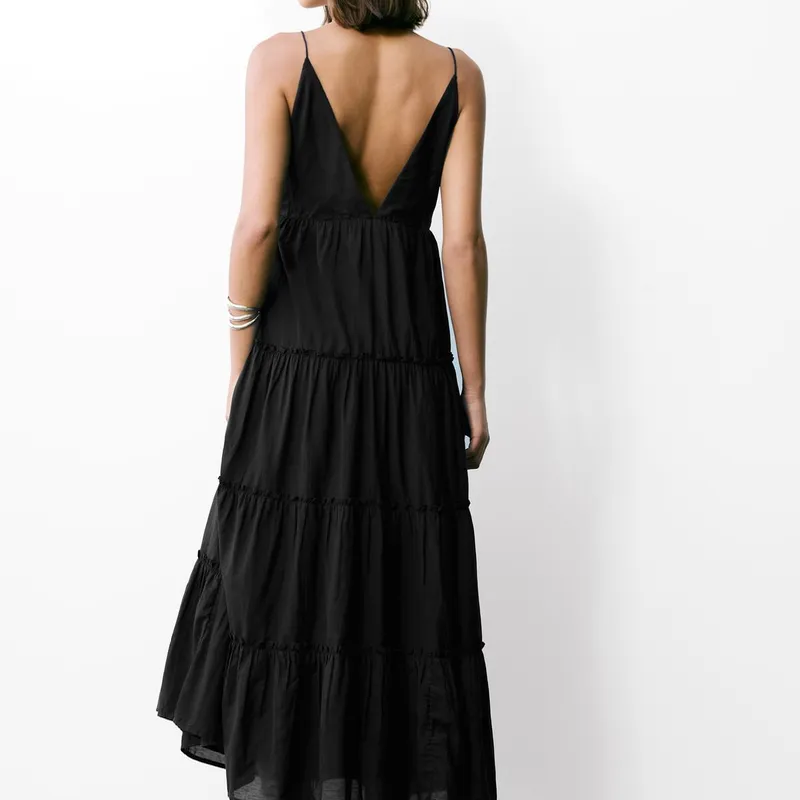 Maxi Vestido Escote V