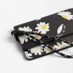 Monedero con Colgante Flores