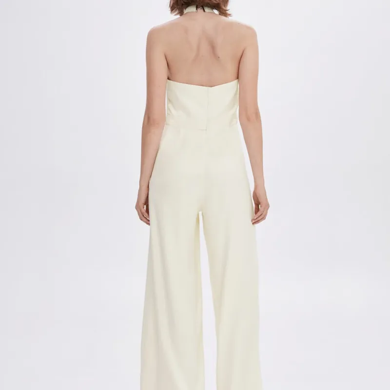 Mono halter detalle metalizado 