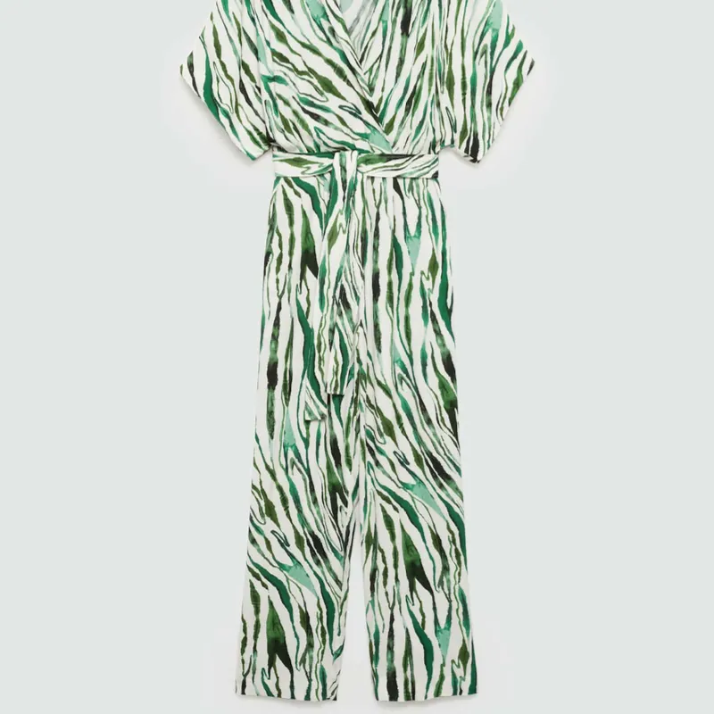 Mono Pantalón Estampado Lazo
