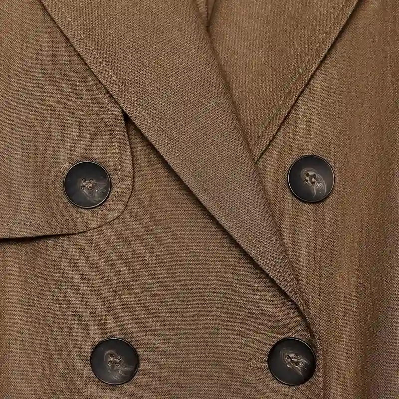 Mono Pantalón Lino Cinturón 