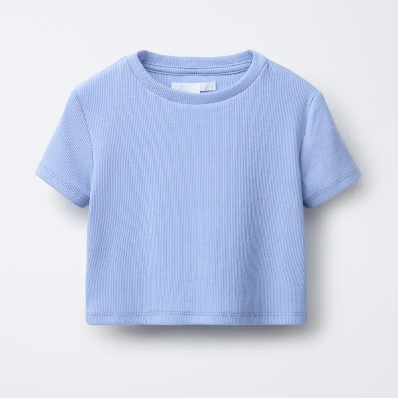 Pack Camisa Popelin Rayas con Camiseta Rib