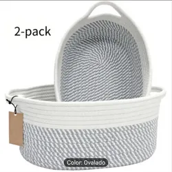 Pack de 2 Cestas Ovaladas