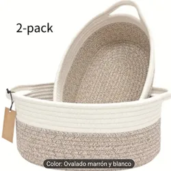Pack de 2 Cestas Ovaladas