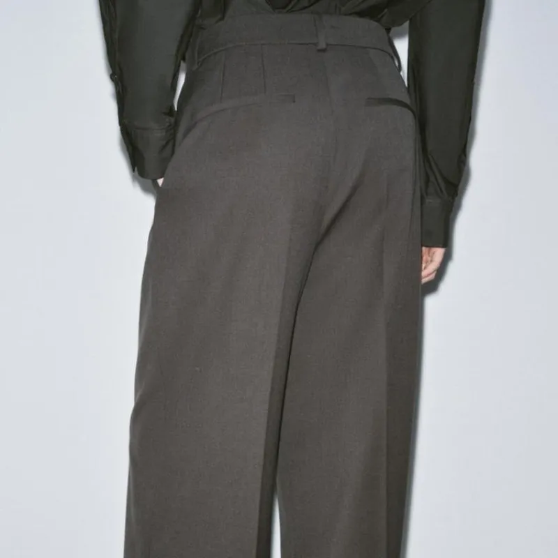 Pantalón ancho de vestir colección 