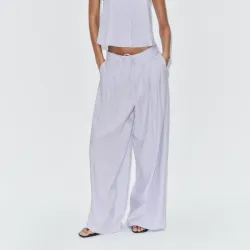 Pantalón Ancho Lino