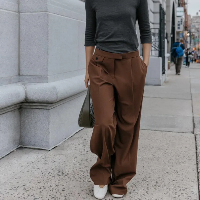 Pantalón ancho pinzas