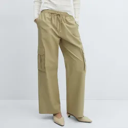 Pantalón Cargo Cintura Elástica 