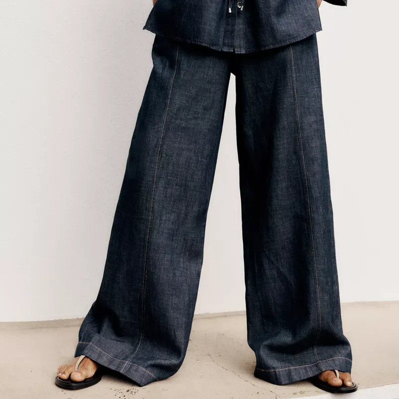 Pantalón Conjunto con Lino
