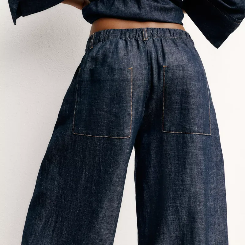 Pantalón Conjunto con Lino