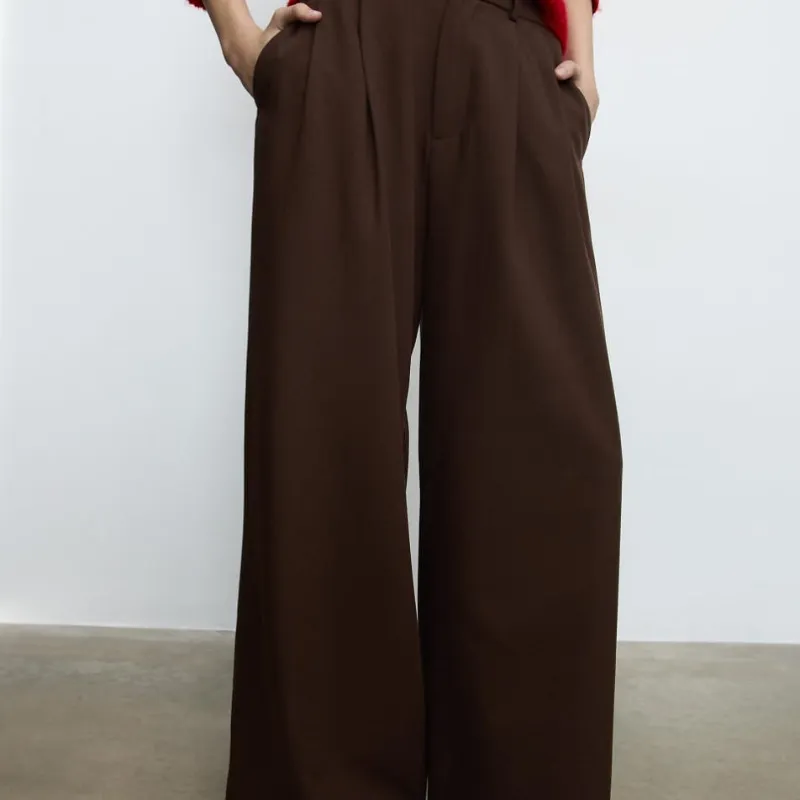 Pantalón de pinzas ajustable 