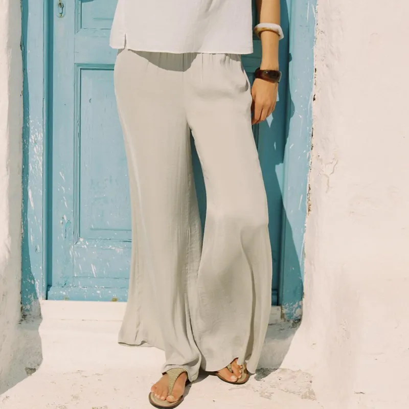Pantalón Fluido Ancho