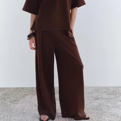 Pantalón Interlook Wide Leg