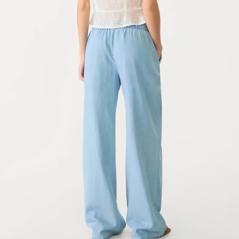 Pantalón mezclilla suave