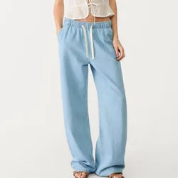 Pantalón mezclilla suave