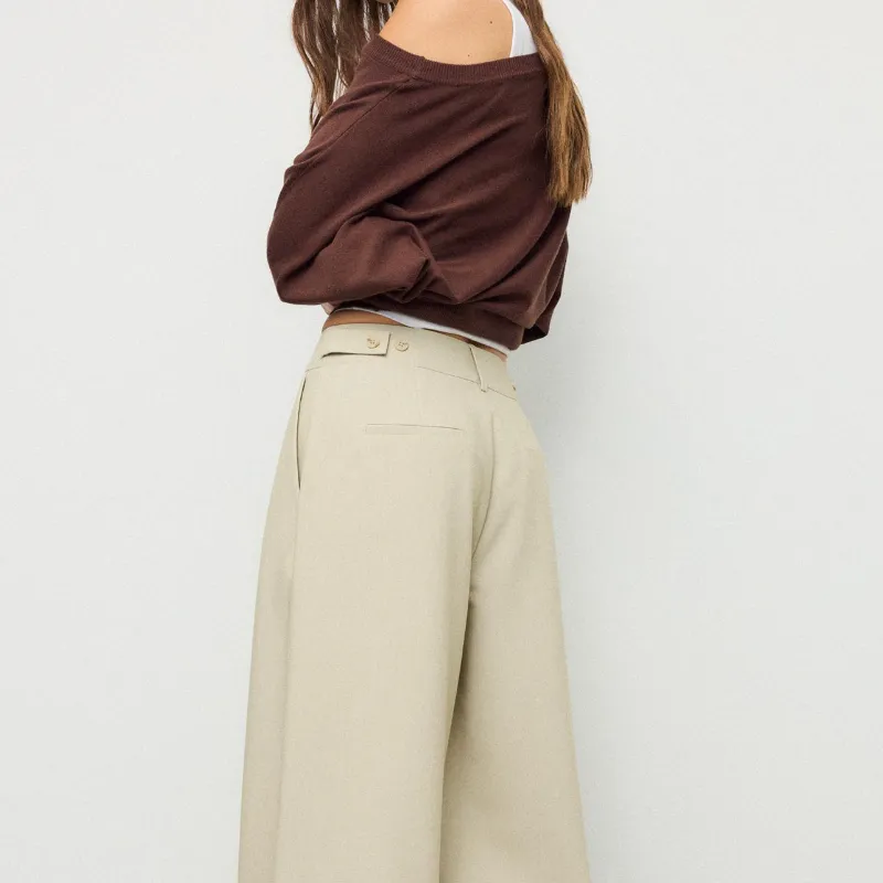 Pantalón Pinzas Recto