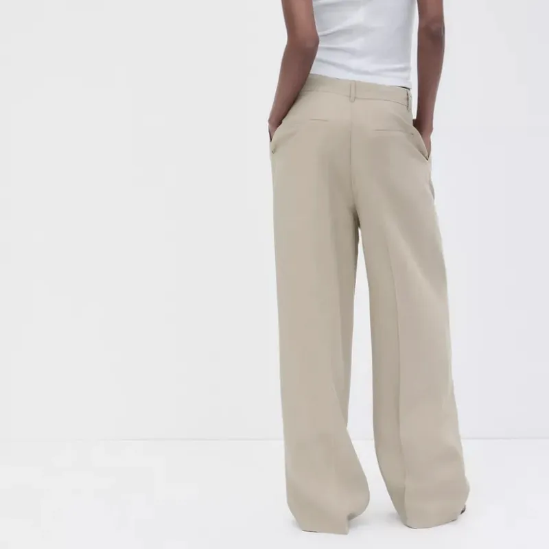 Pantalón pliegue 