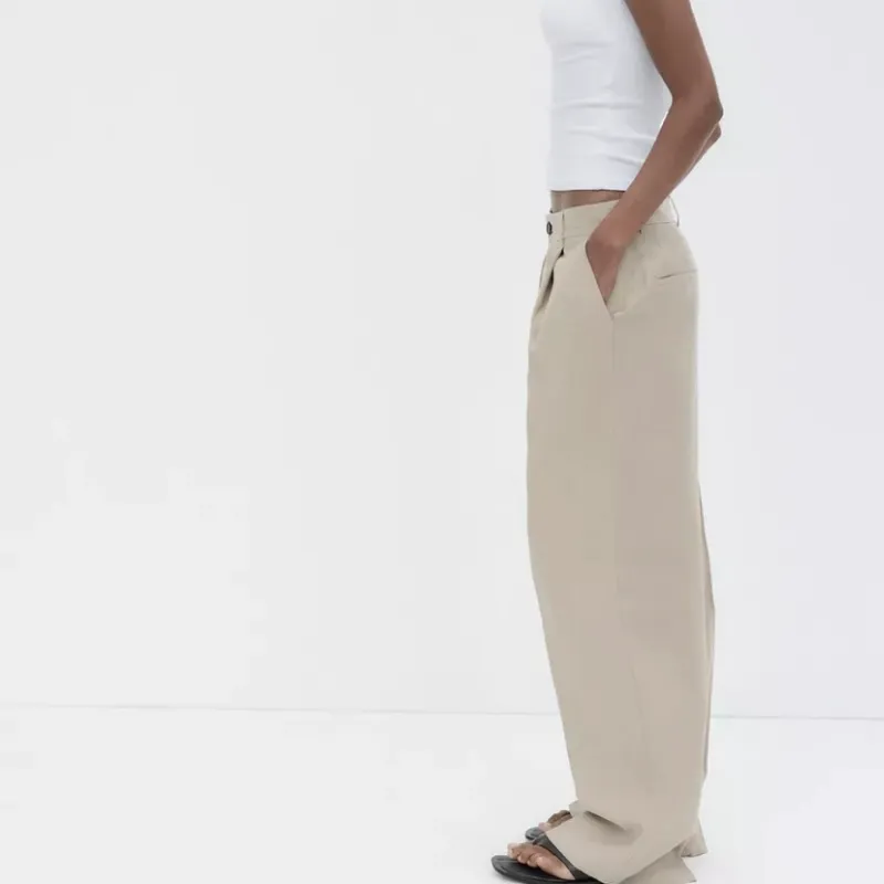 Pantalón pliegue 
