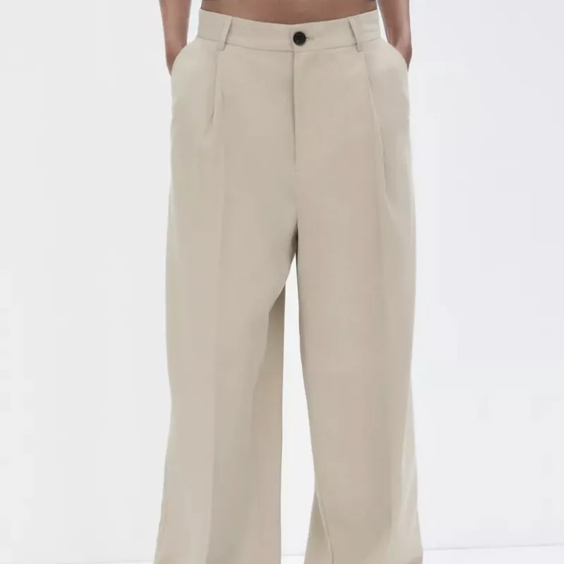 Pantalón pliegue 