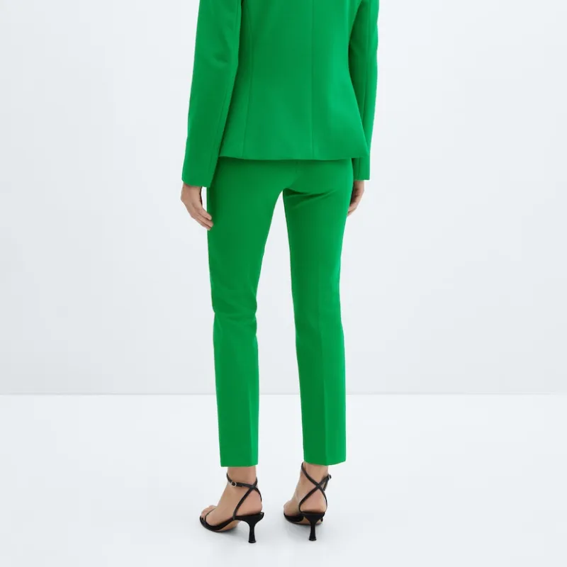 Pantalón recto punto roma