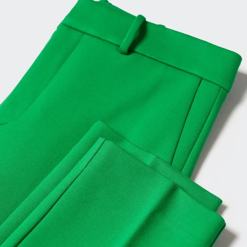 Pantalón recto punto roma