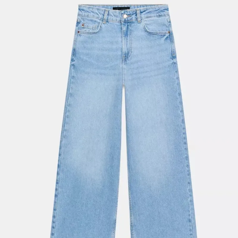 Jeans Culotte Cropped