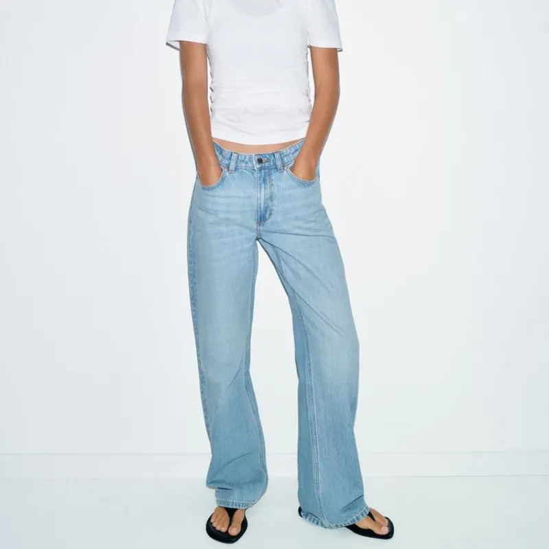 Pantalón TIRO ALTO - STRAIGHT LEG - LONG LENGTH