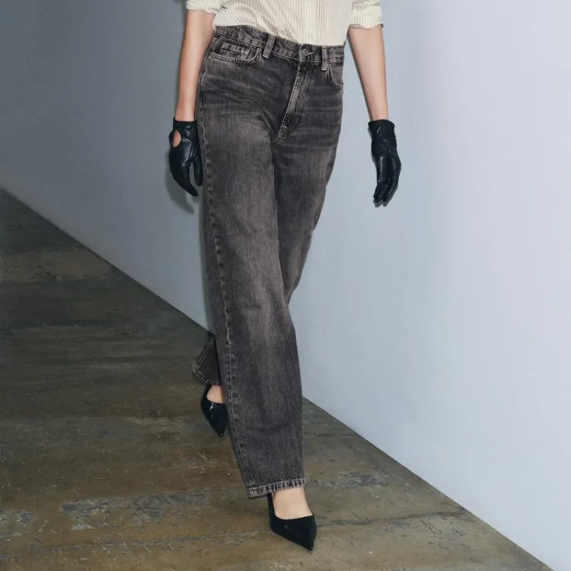 Pantalón tiro recto