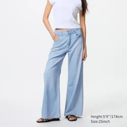 Pantalón wide flare 