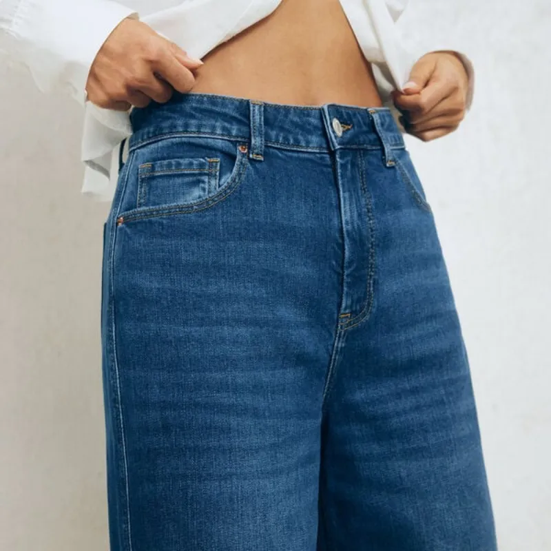 Pantalón wide leg