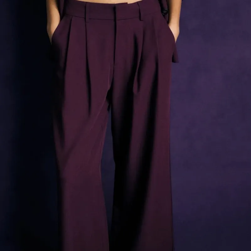 Pantalón Wide-Leg