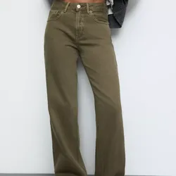 Pantalón wide tiro alto