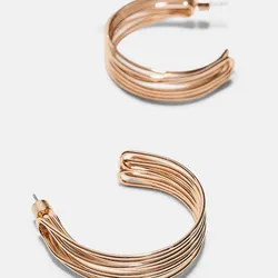 Pendientes Argollas Doradas