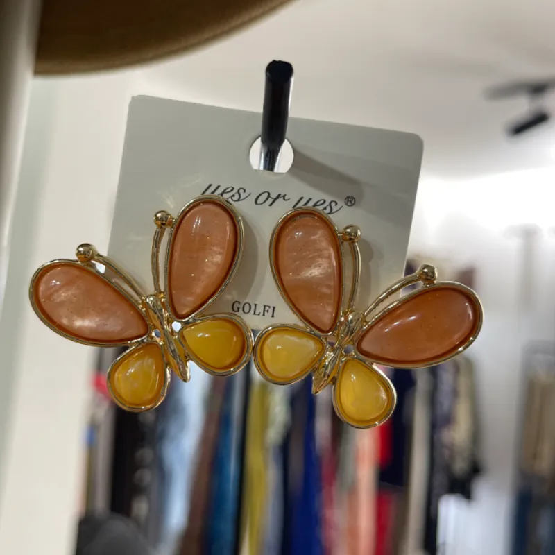 Pendientes Mariposas Nacaradas
