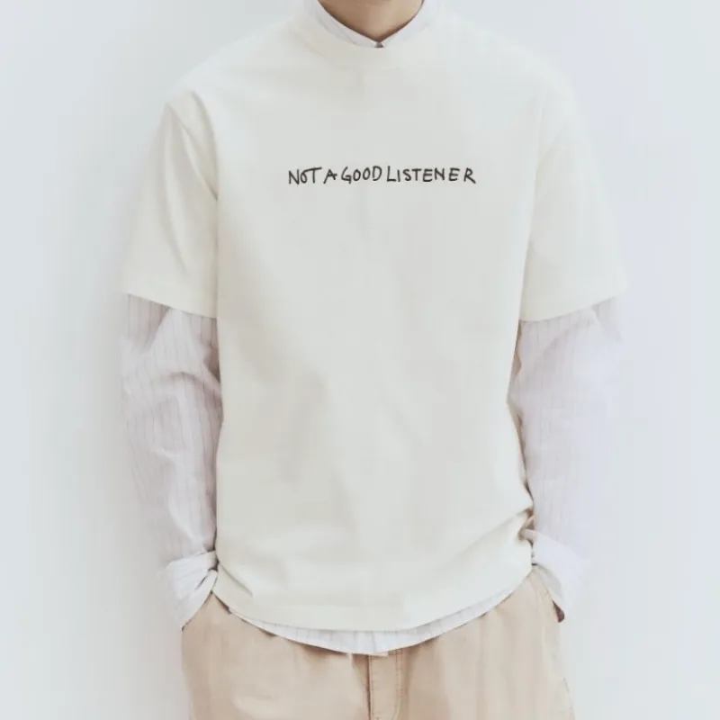 Playera loose fit con diseño