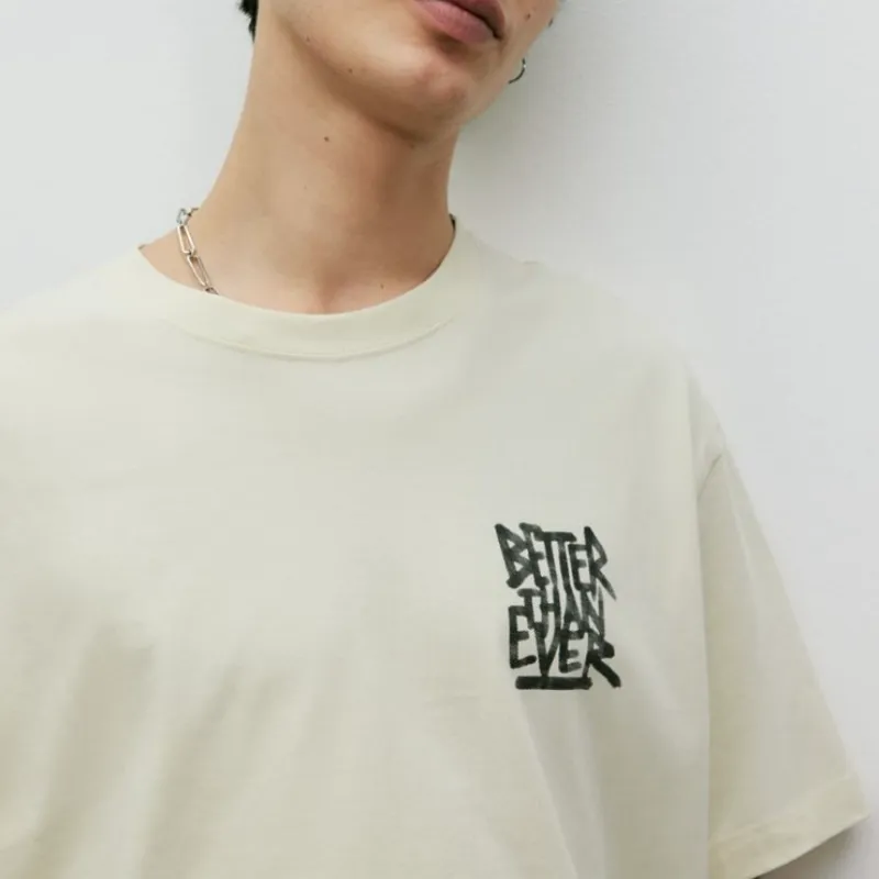 Playera loose fit con diseño