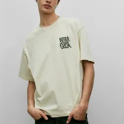 Playera loose fit con diseño