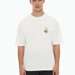 Playera oversize bordado