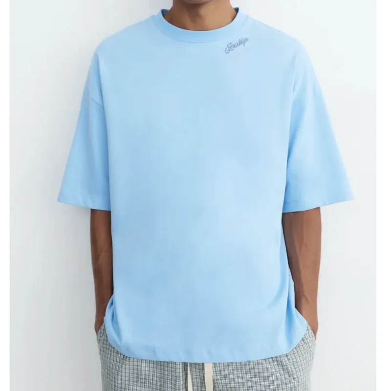 Playera relaxed fit bordado