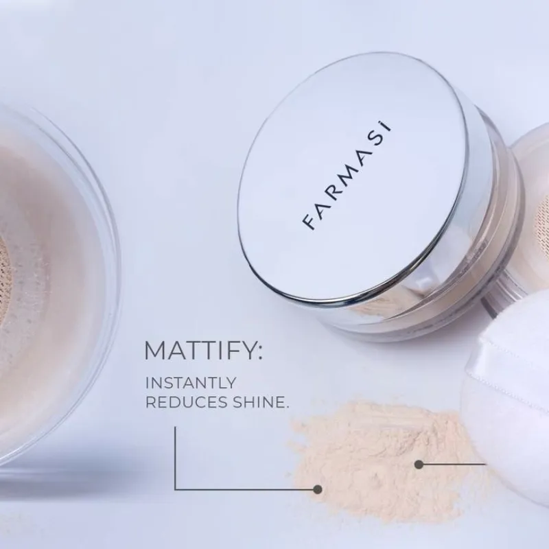 Polvo Traslúcido Fijador de maquillaje 